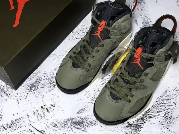 Air Travis CN1084-200 Scott Olive 6 x Medium Jordan 0514